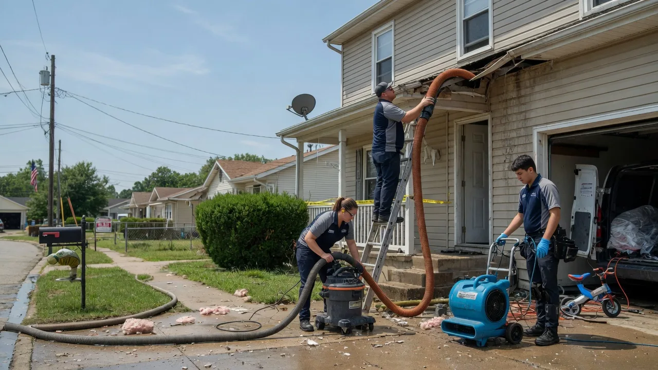 Water Damage Restoration in Rivesville, WV near me